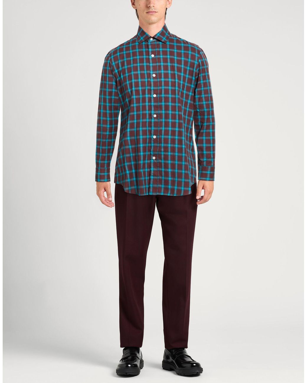 Salvatore Piccolo Blue Shirts for men