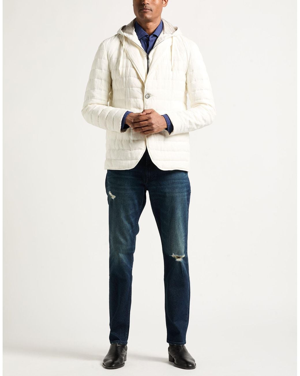 Herno White Puffers for men