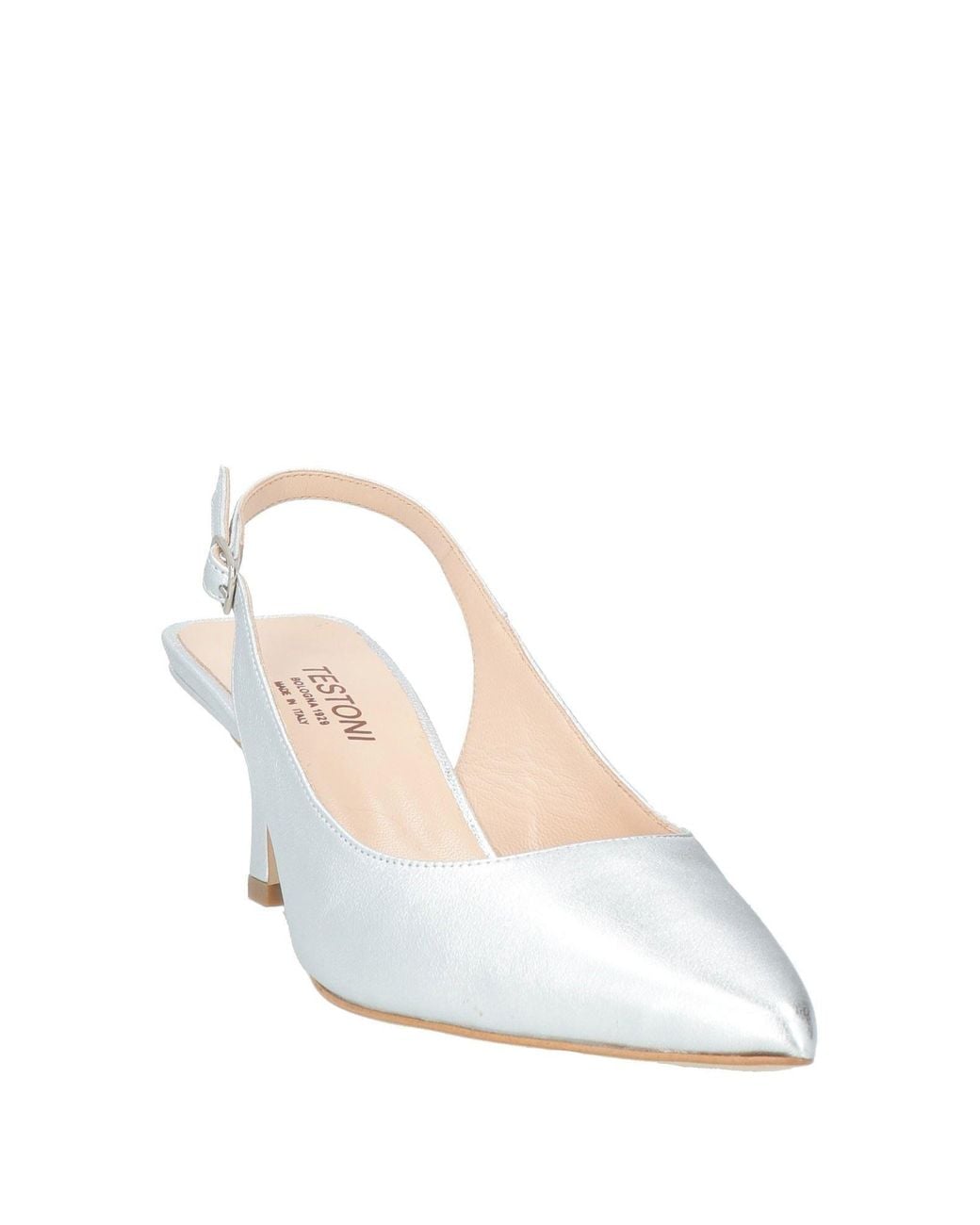 Testoni White Pumps