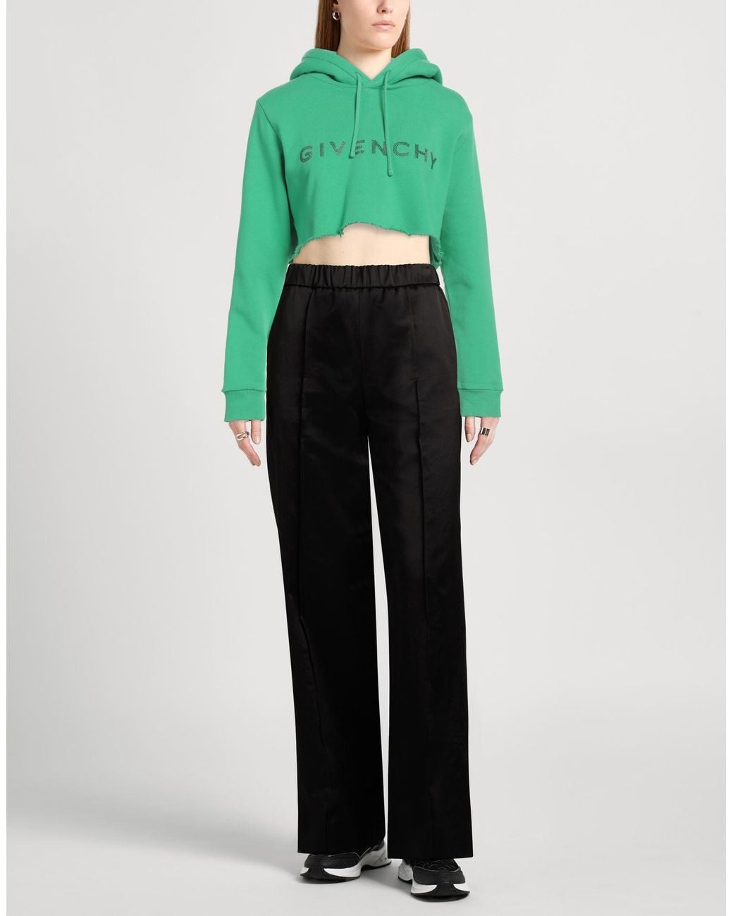 Givenchy Green Sweatshirt Cotton