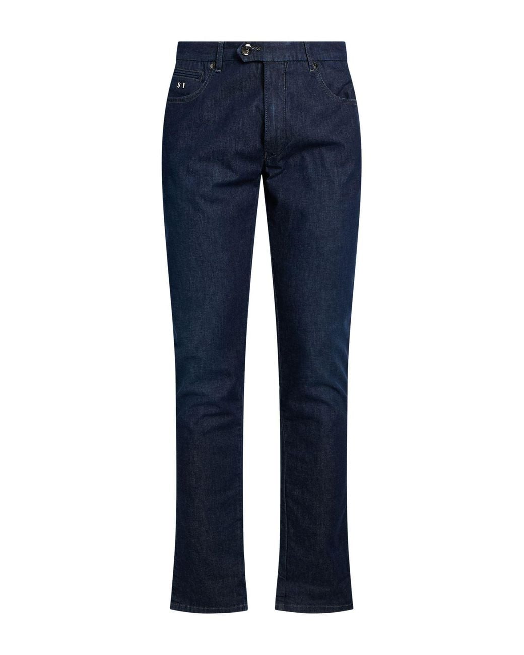 Tramarossa Blue Pants Cotton, Lycra, Elastane for men