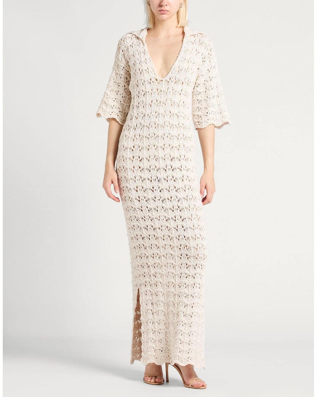 Eleventy Natural Maxi Dress