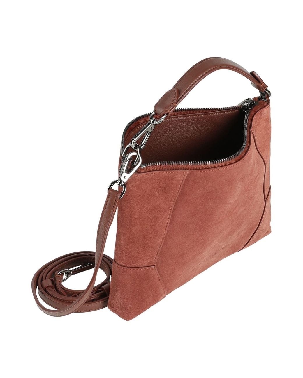 Brunello Cucinelli Red Handbag Leather