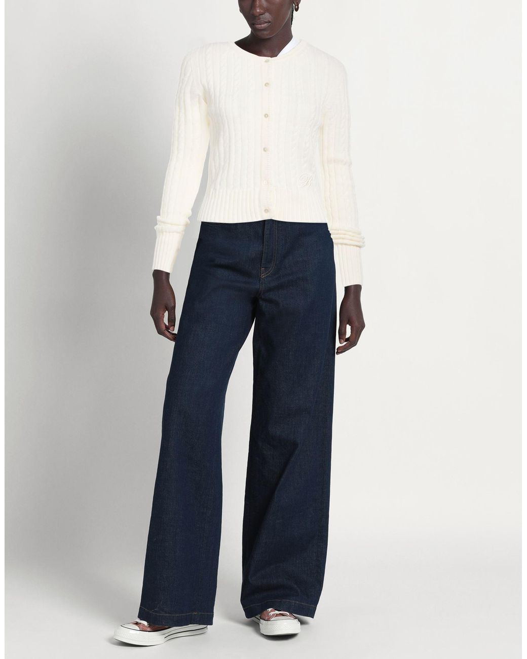 Blumarine White Cardigan
