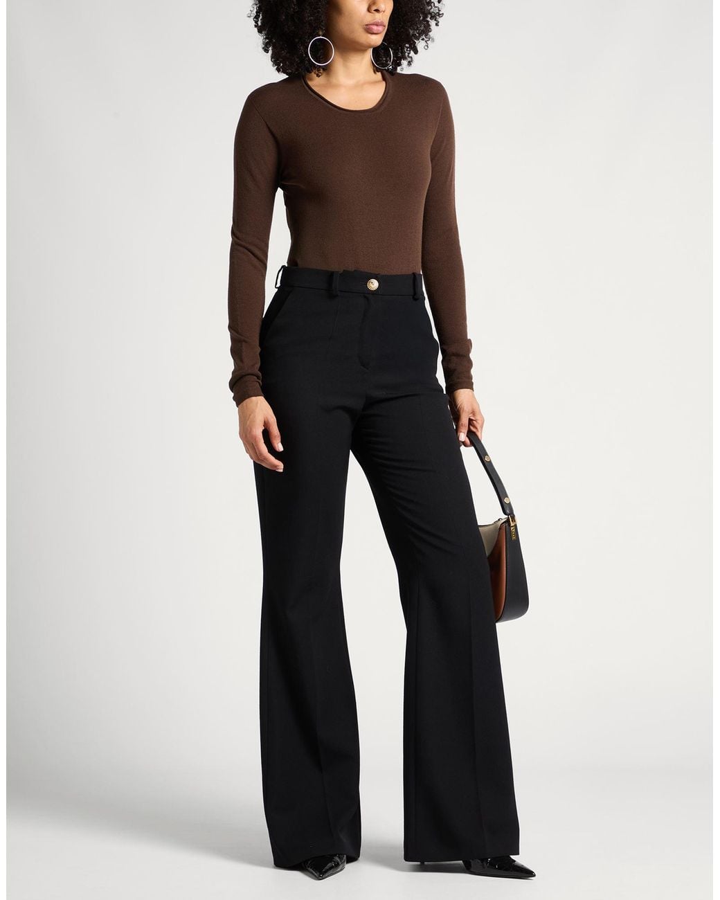 Wolford Brown Bodysuit Virgin Wool, Polyester