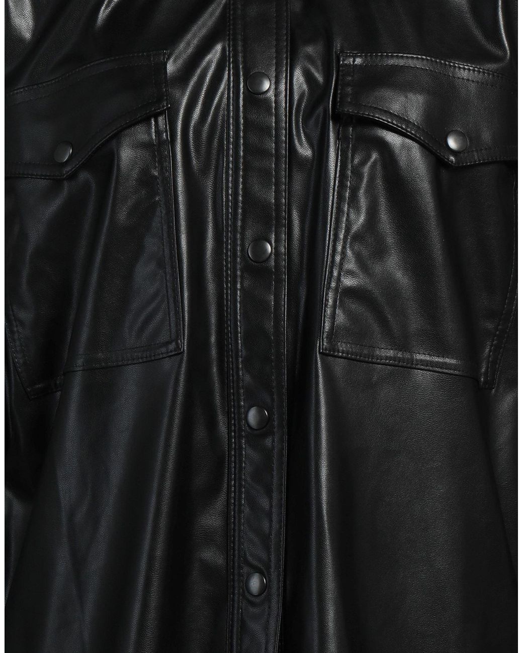 Isabel Marant Black Jacket Polyester, Polyurethane