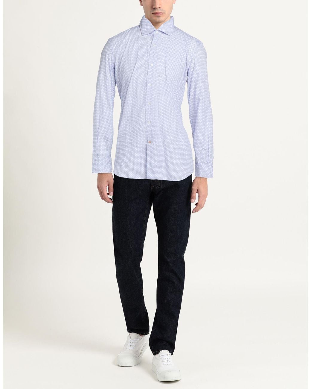 Mazzarelli Hemd in Blue für Herren
