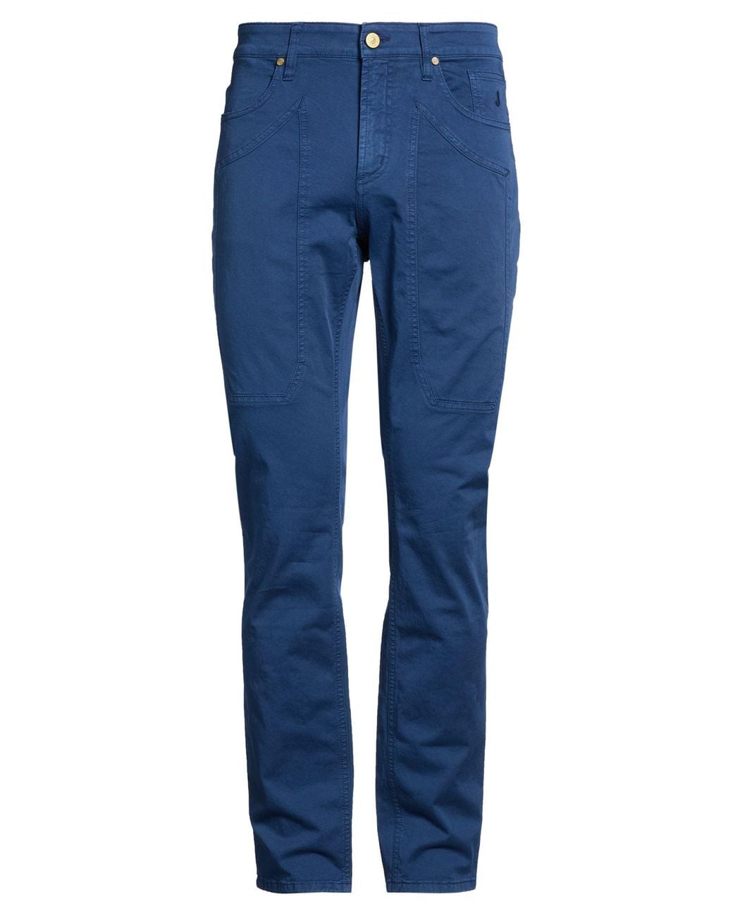 Jeckerson Blue Trouser for men