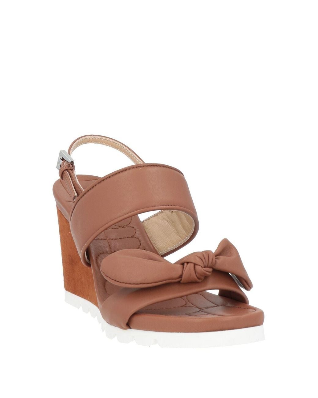 Baldinini Brown Tan Sandals Leather