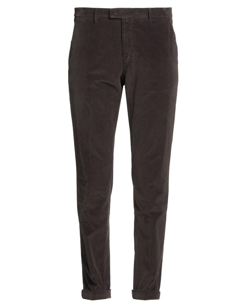 Briglia 1949 Gray Dark Pants Cotton, Elastane for men