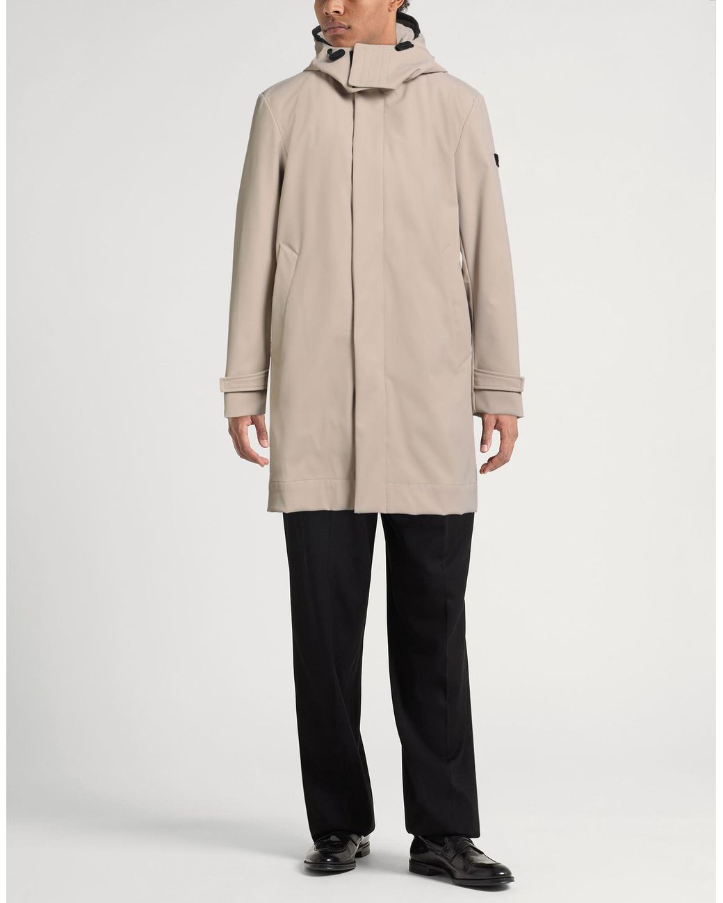 Peuterey Natural Coat Polyamide, Elastane for men