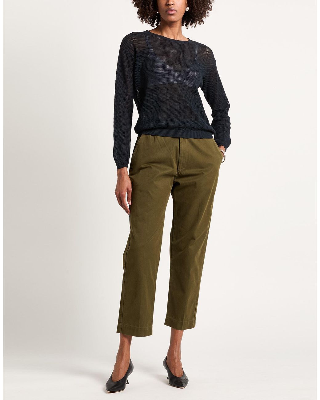 Crossley Black Sweater Cotton