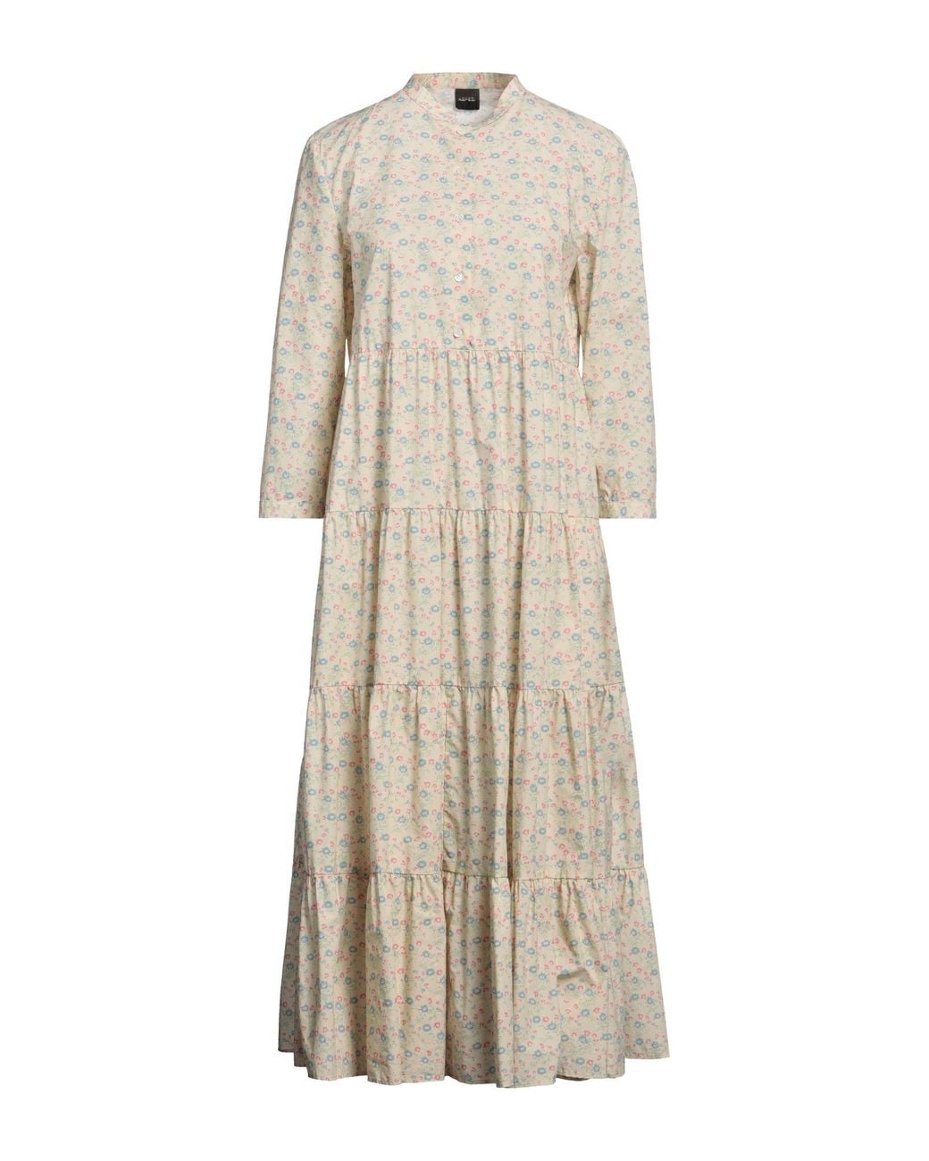 Aspesi Natural Midi Dress