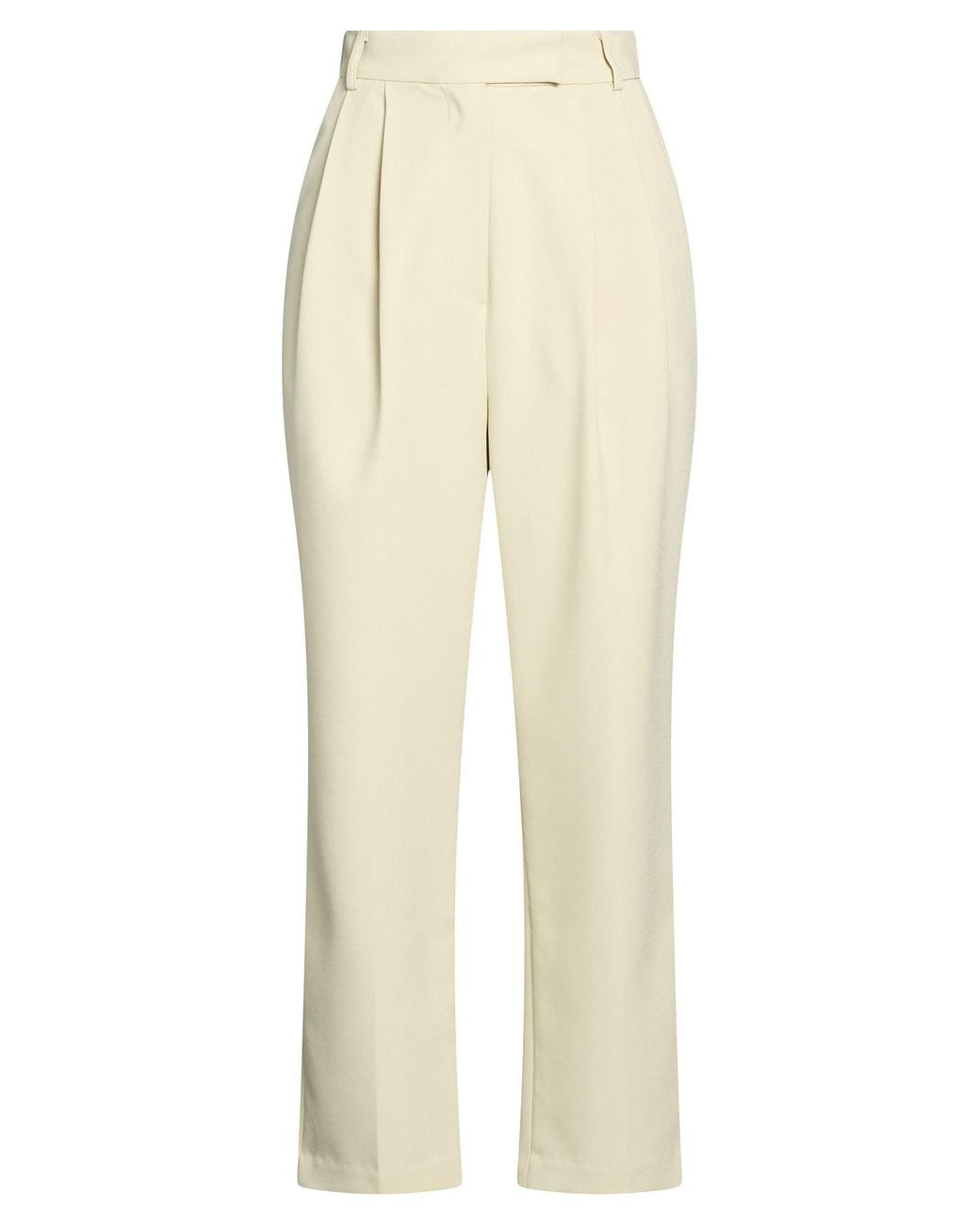 Frankie Shop Natural Pants Polyester, Elastane