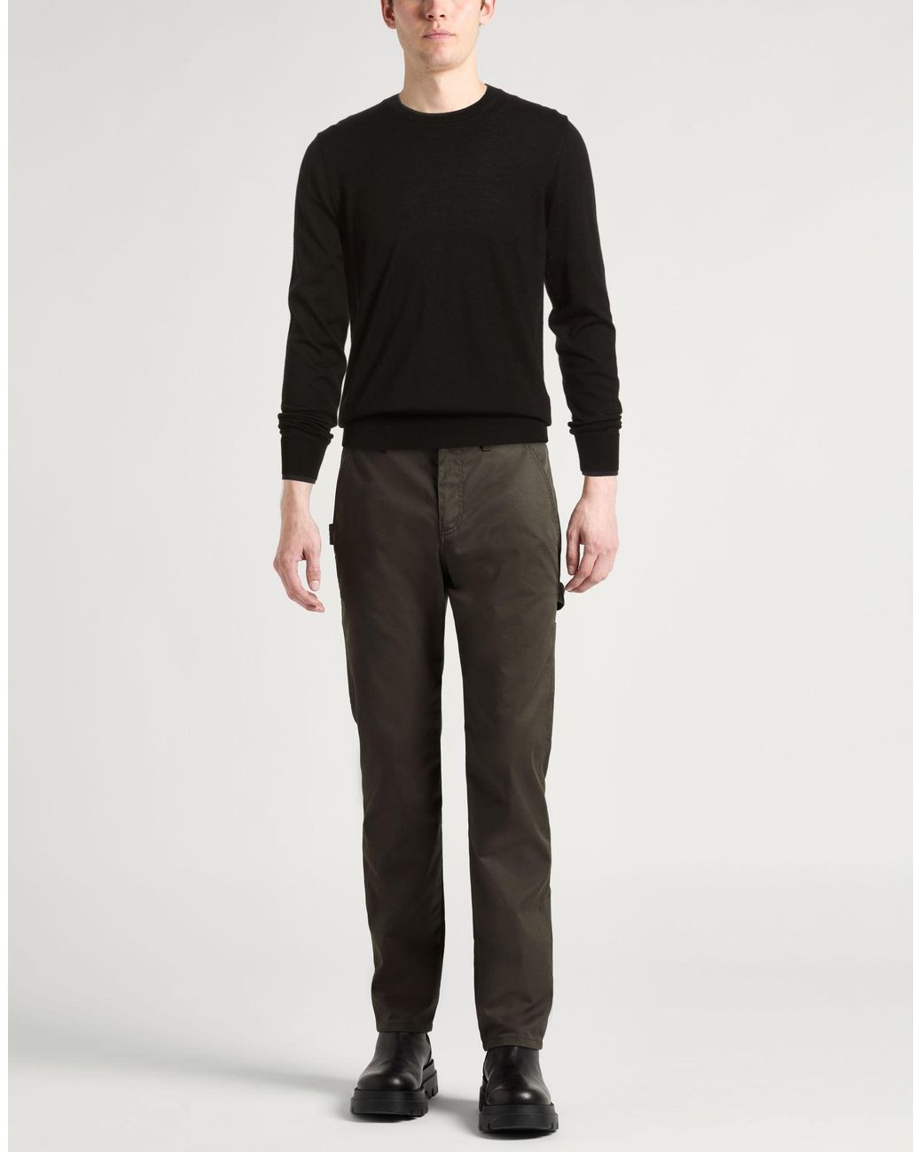 Pullover di Paolo Pecora in Black da Uomo