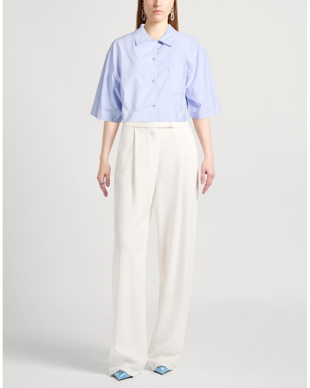 Givenchy Blue Shirt Cotton
