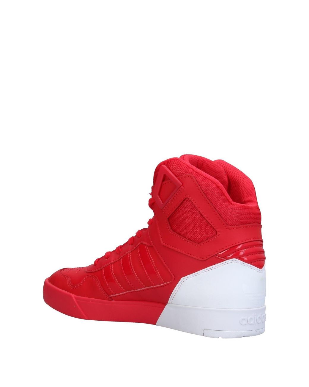 adidas Originals High-tops & Sneakers in Red | Lyst