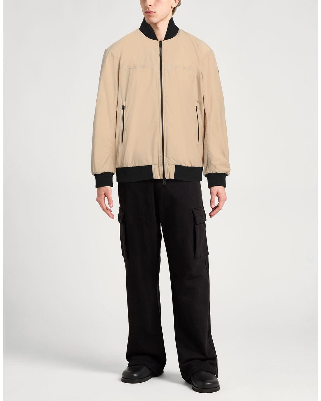 Woolrich Natural Jacket for men
