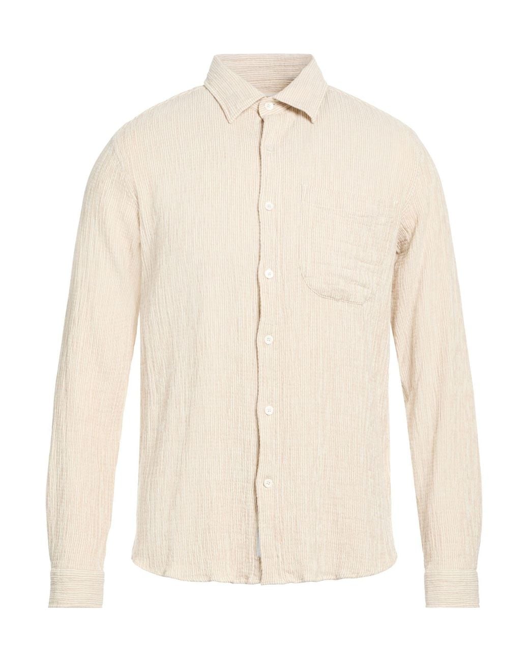 Edmmond Studios Natural Shirt Cotton, Elastane for men
