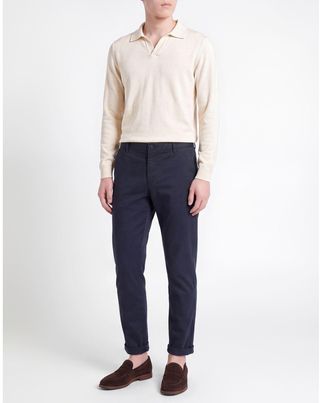 AT.P.CO Blue Trouser for men