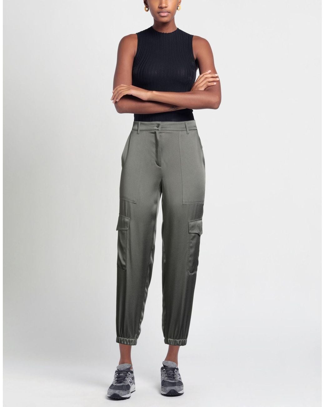 Cambio Gray Trouser