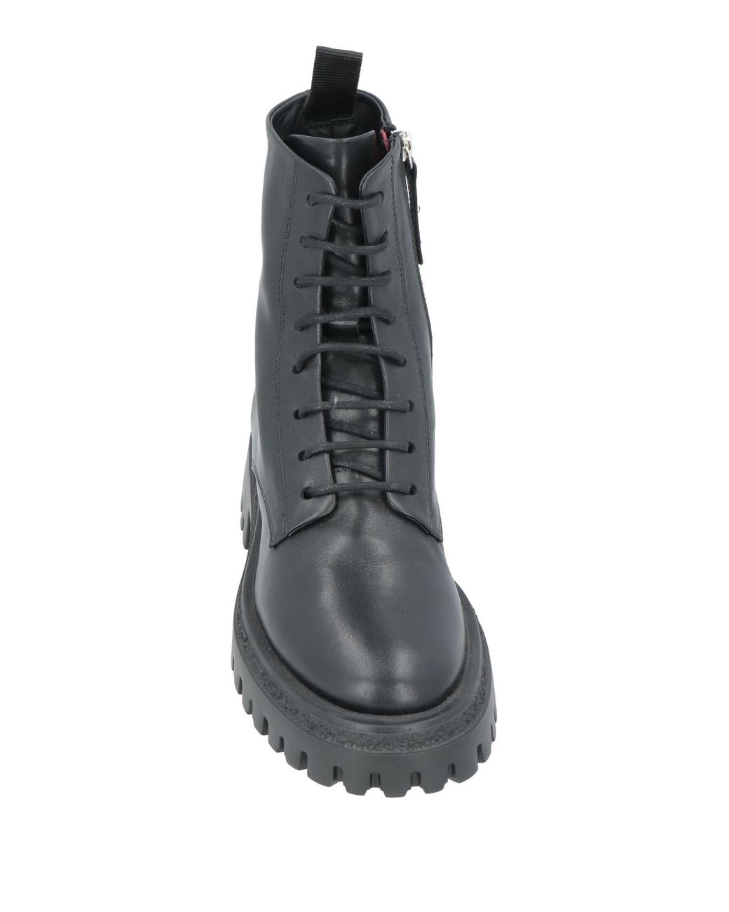 Halmanera Gray Ankle Boots Leather