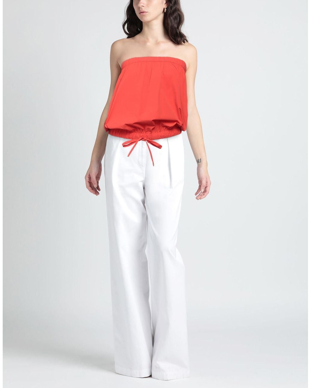 Top Rrd de color Red
