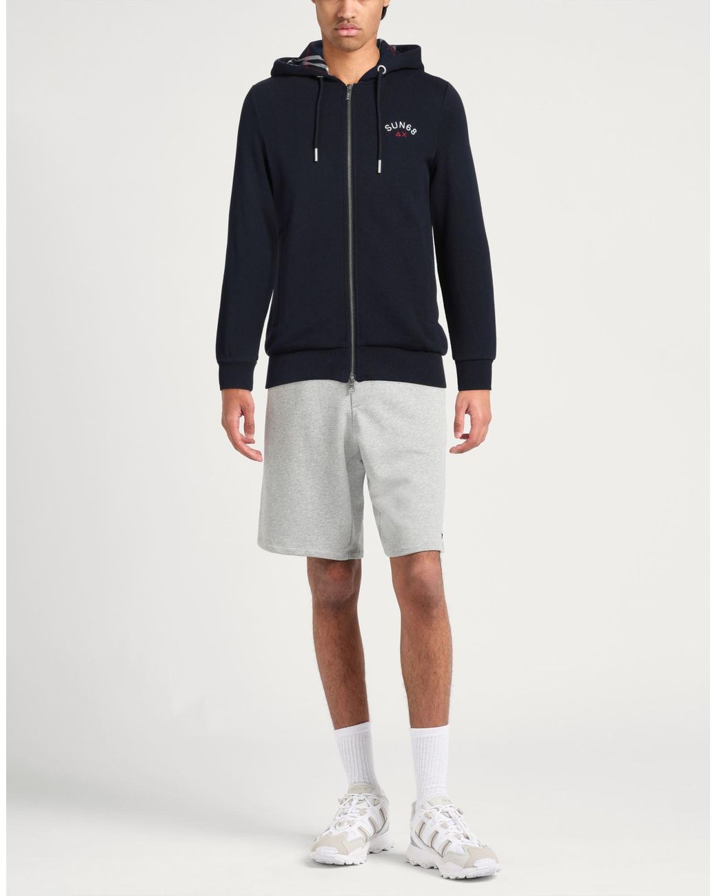 Sun 68 Blue Sweatshirt for men