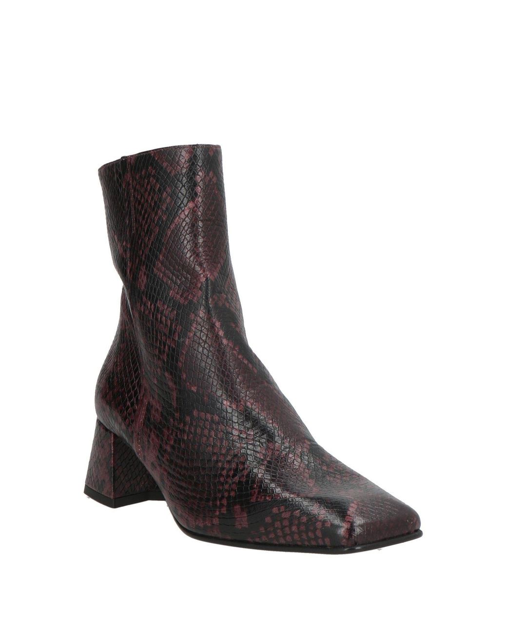 Zinda Brown Ankle Boots Leather