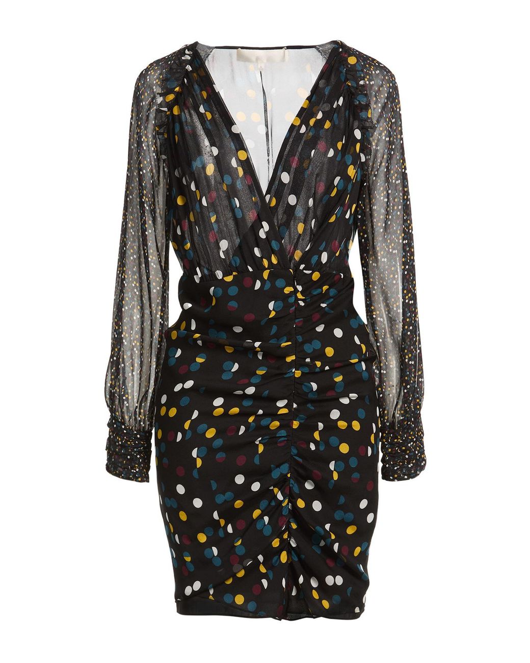Diane von Furstenberg Black Mini Dress