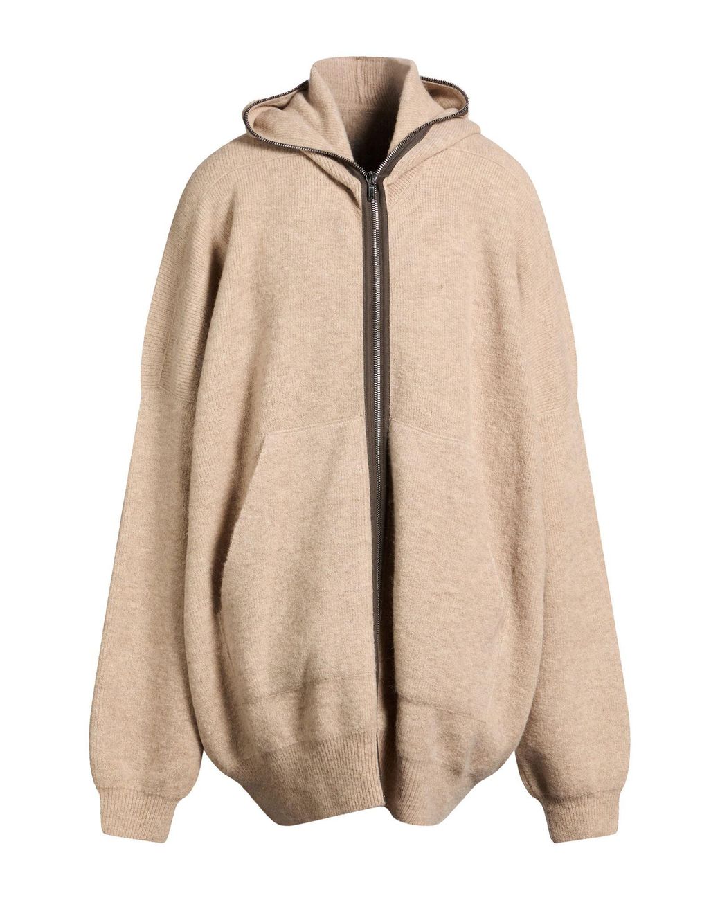 Rick Owens Natural Cardigan Alpaca Wool, Polyamide, Wool, Elastane for men