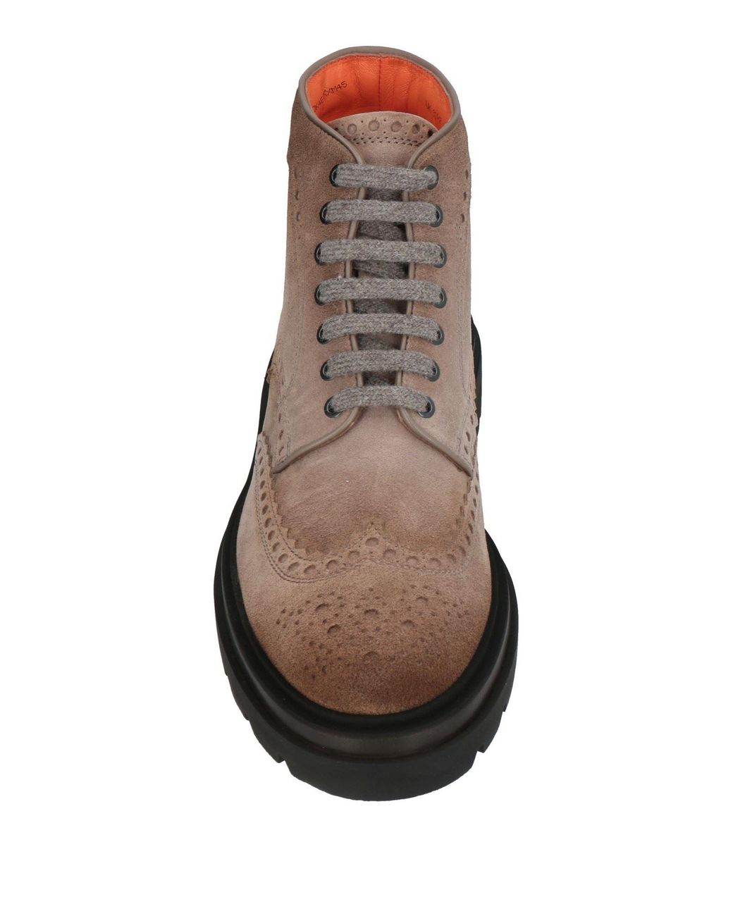 Santoni Brown Ankle Boots for men