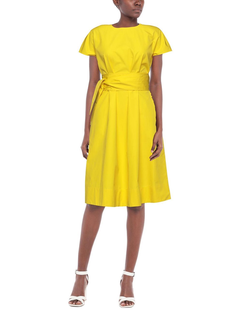 Aspesi Yellow Midi Dress