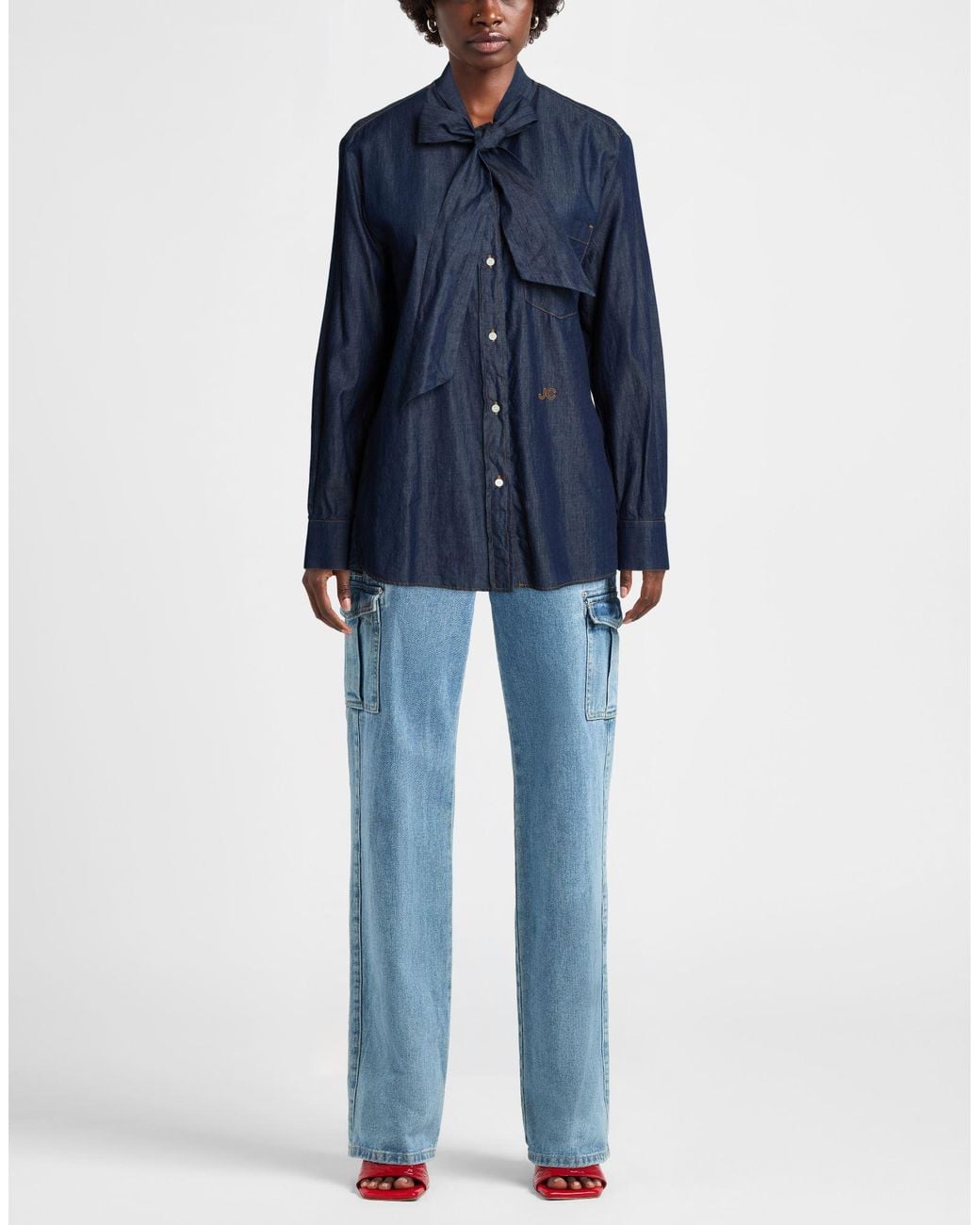 Jacob Cohen Blue Denim Shirt