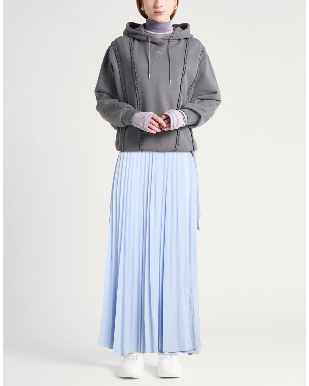 P.A.R.O.S.H. Blue P.A.R.O..H. Maxi Skirt