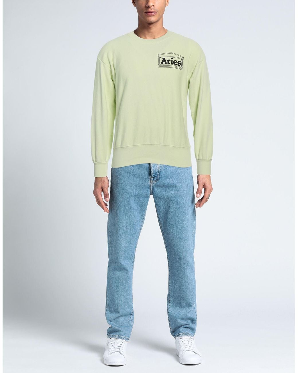 Aries Green Sweatshirt for men