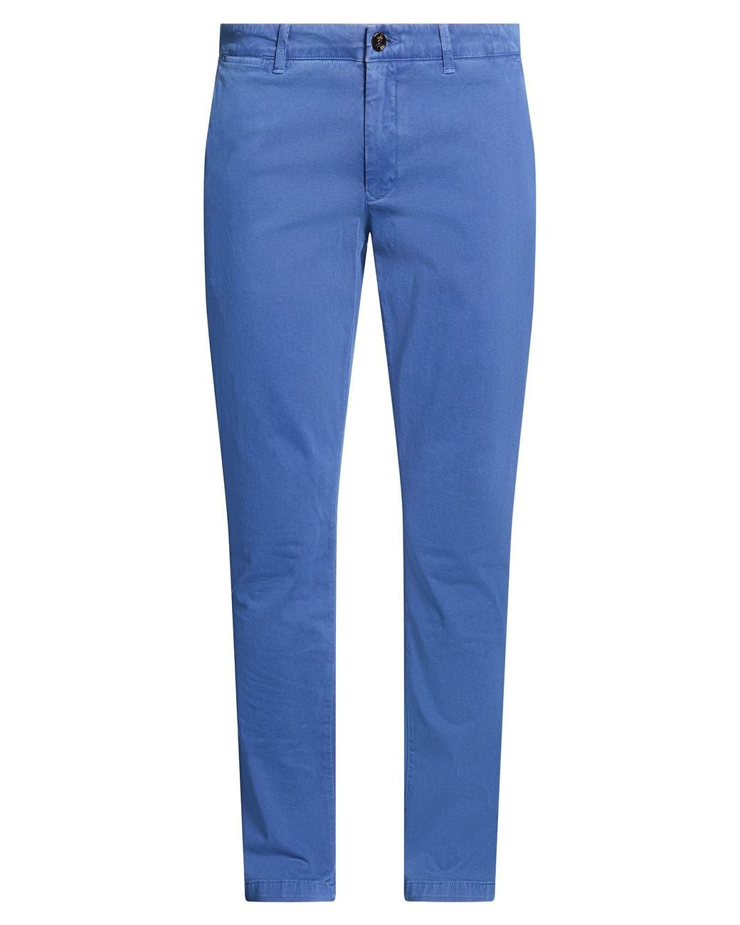 Moorer Blue Pants Cotton, Cashmere, Elastane for men