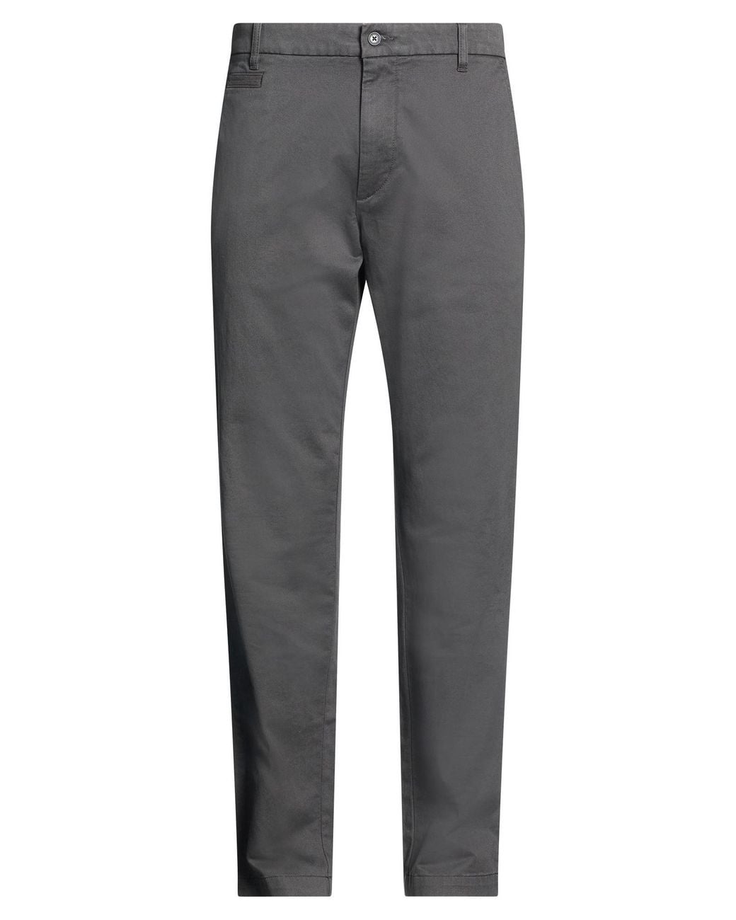 Harmont & Blaine Gray Pants Cotton, Elastic Fibres for men