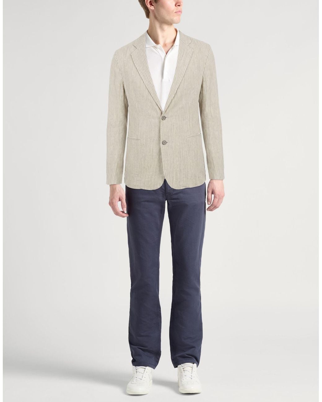 Emporio Armani White Blazer for men