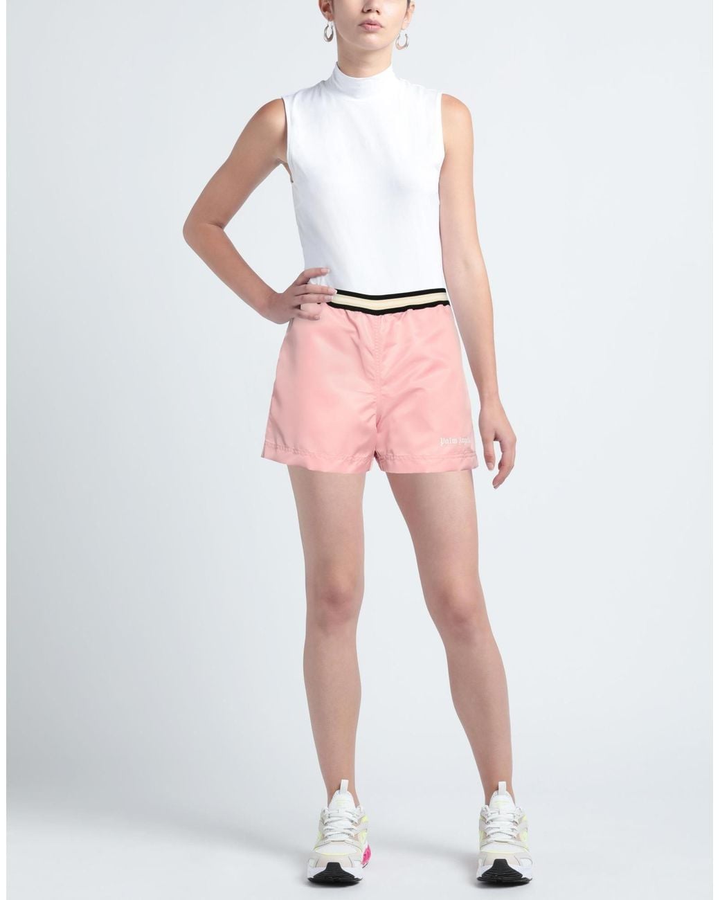 Palm Angels Pink Shorts & Bermuda Shorts