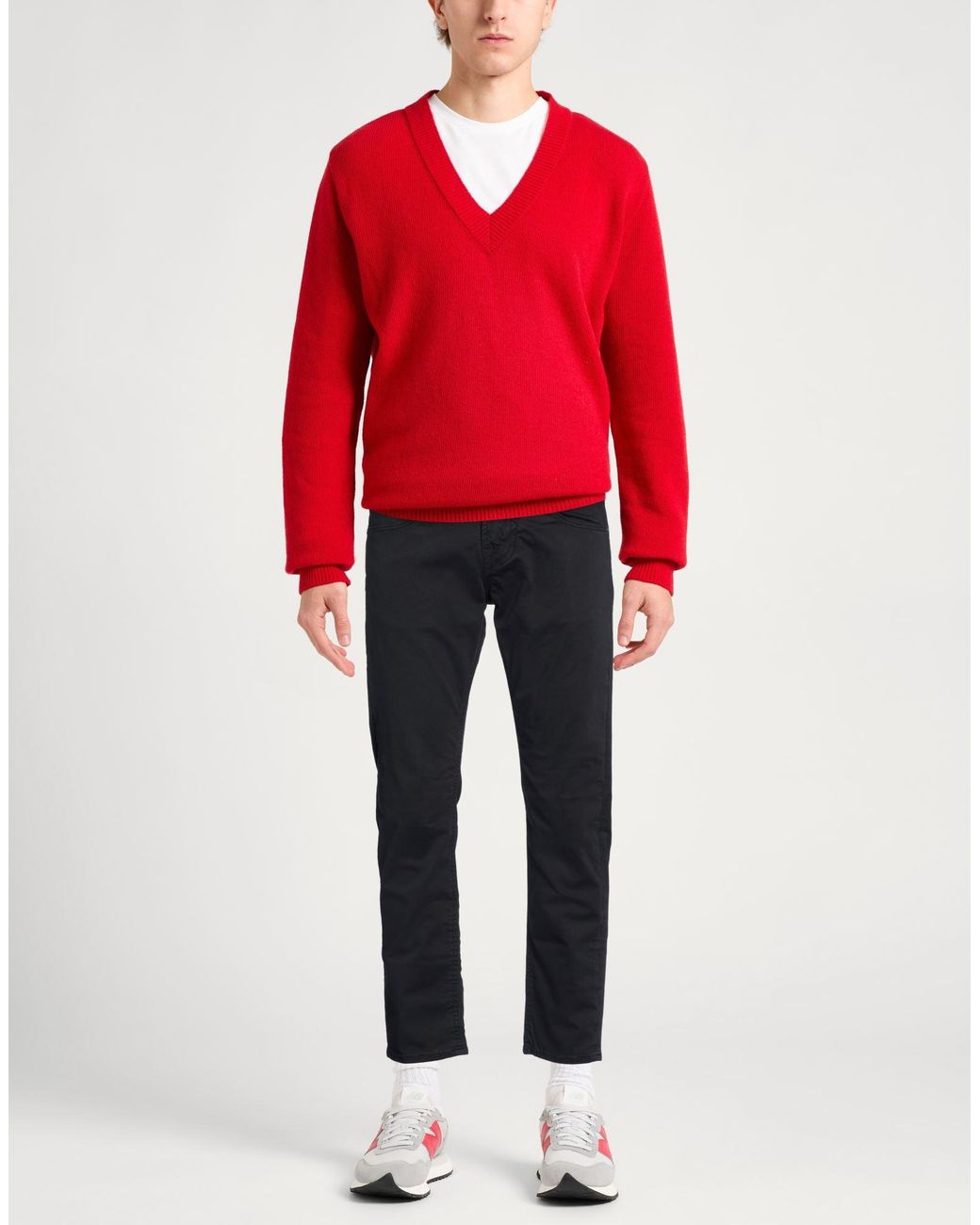 Guess Blue Pants Cotton, Elastane for men
