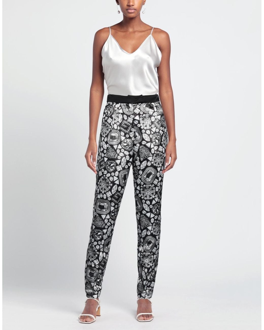 Gaelle Paris Gray Pants