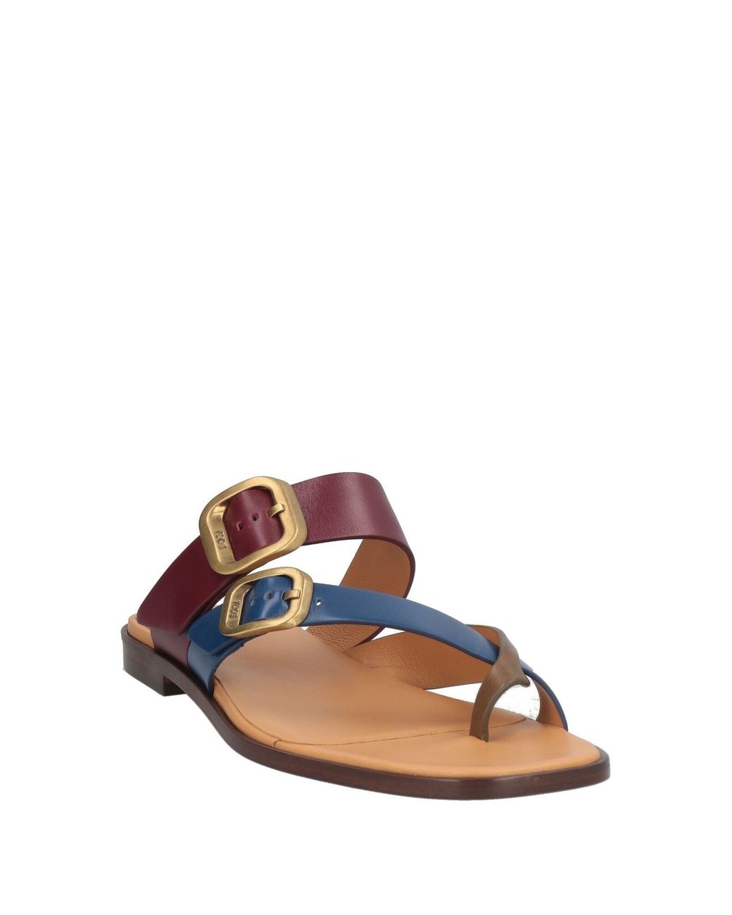 Tod's Red Thong Sandals
