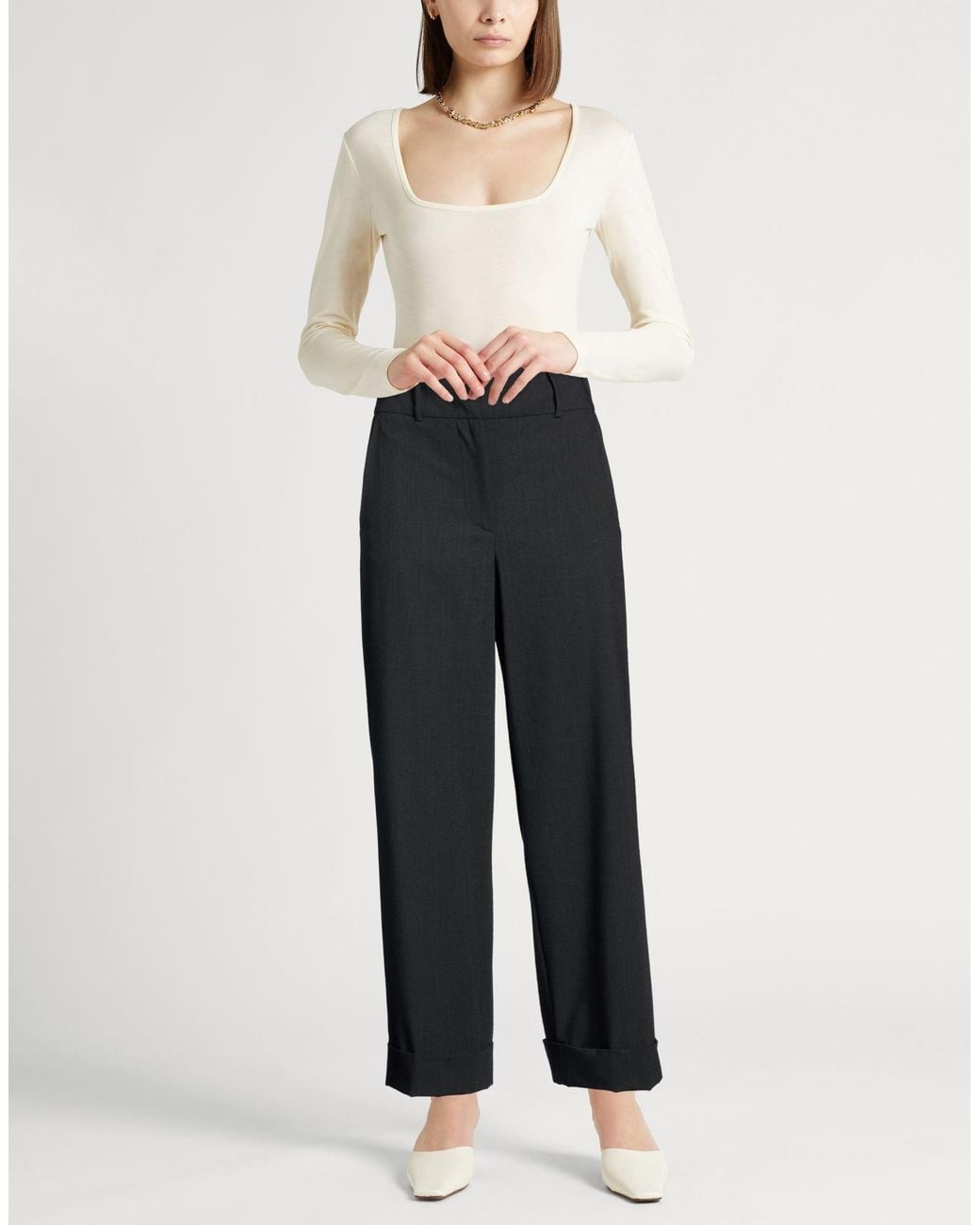 Peserico Black Trouser