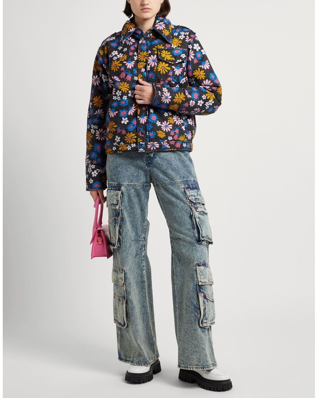 ERL Blue Denim Outerwear Cotton