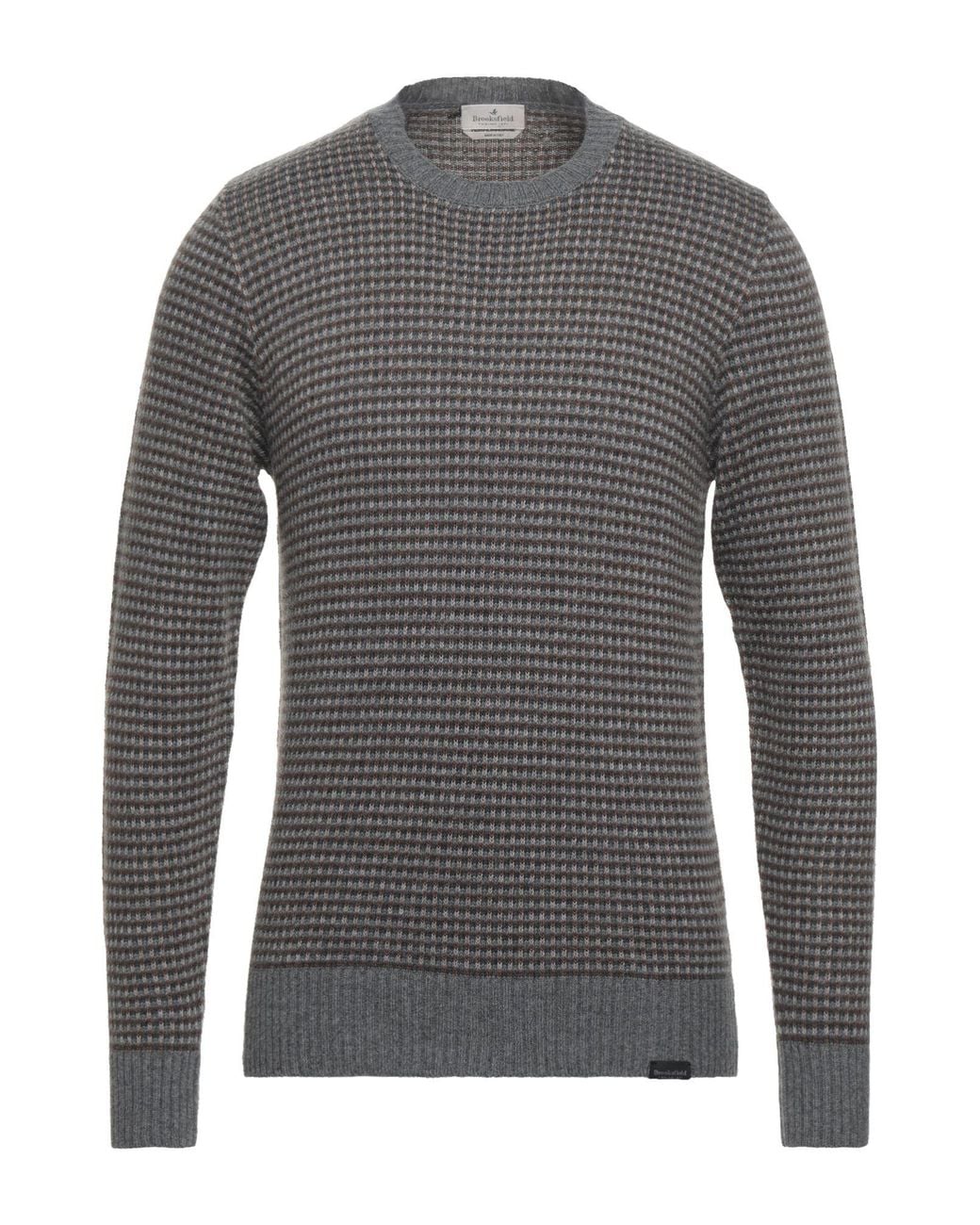 Brooksfield Gray Jumper for men
