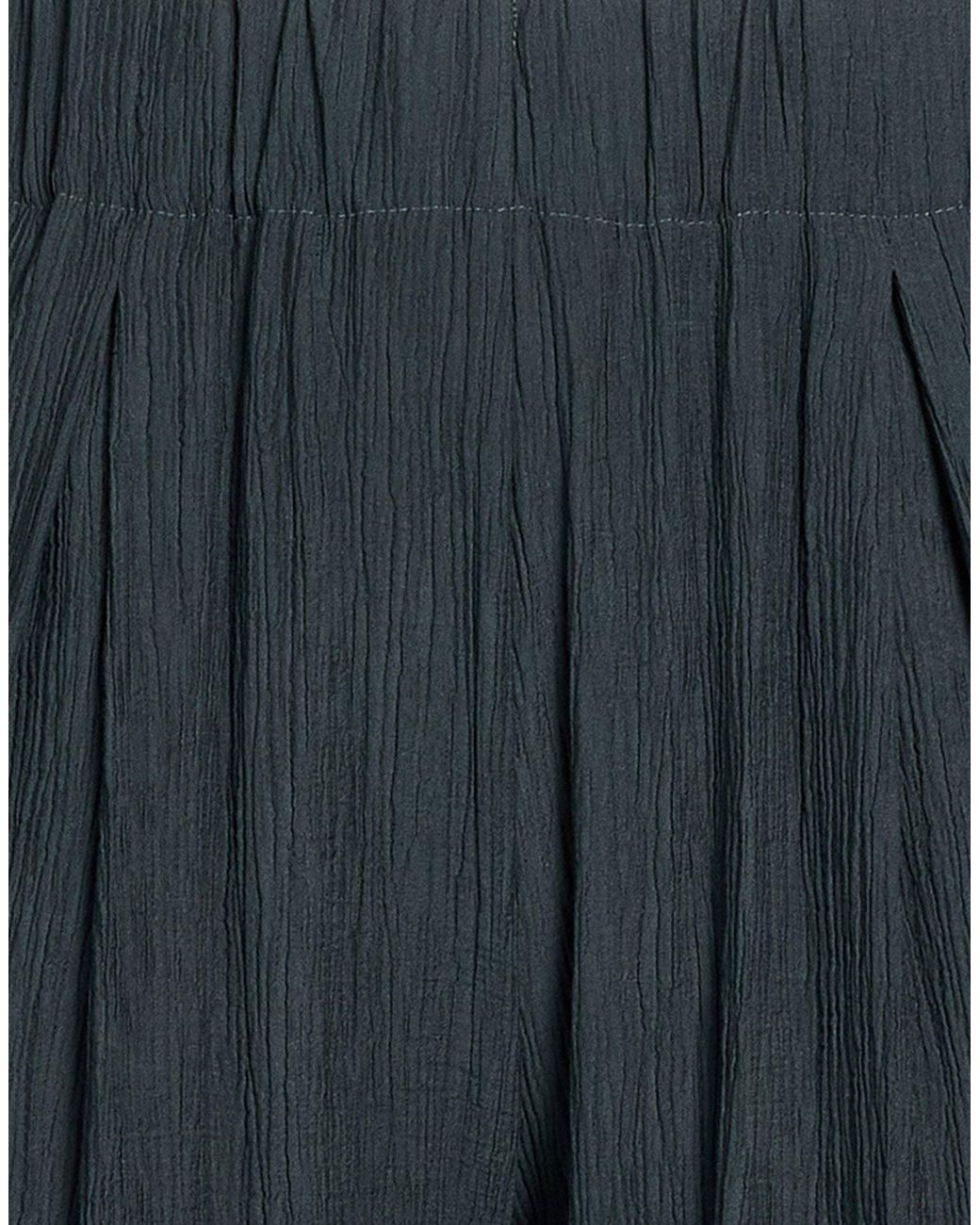 Sessun Blue Dark Pants Viscose, Polyamide