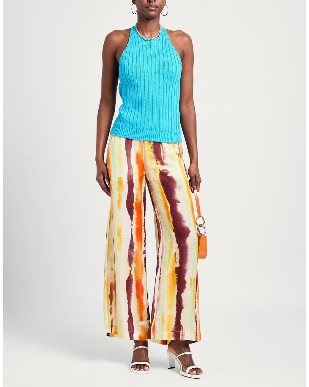 Ottod'Ame Orange Trouser