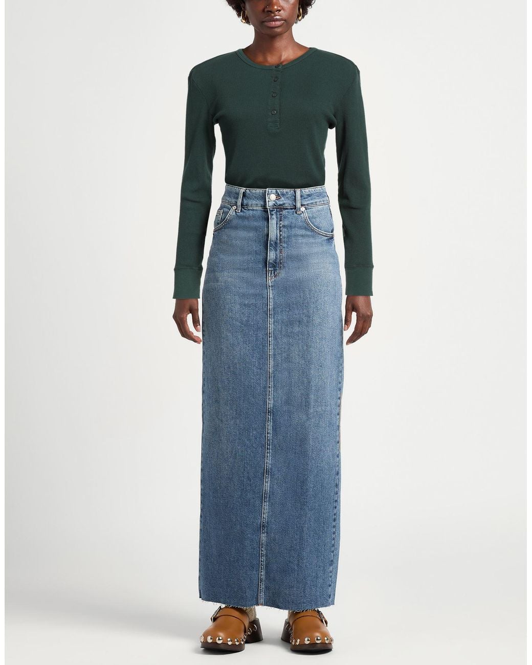 T-shirt Re/done en coloris Green