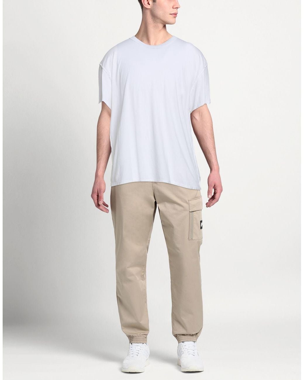 Les Tien White T-Shirt Cotton for men